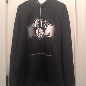 Adidas NBA Brooklyn Nets Hoodie, black